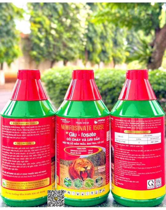 Newfosinate 150SL Extra - 900ml (Glufosate) x 20 chai