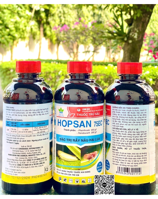 HOPSAN 75EC - 450ml x 24 chai