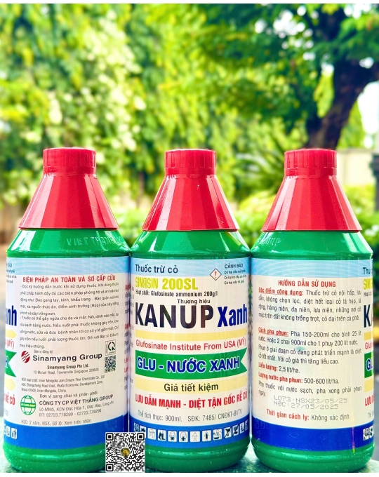 Kanup XANH 200SL - 900ml x 20 chai
