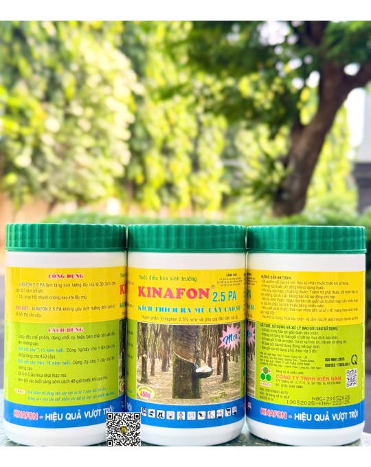 Kinafon 2.5 PA Dầu Cao Su - 450gr