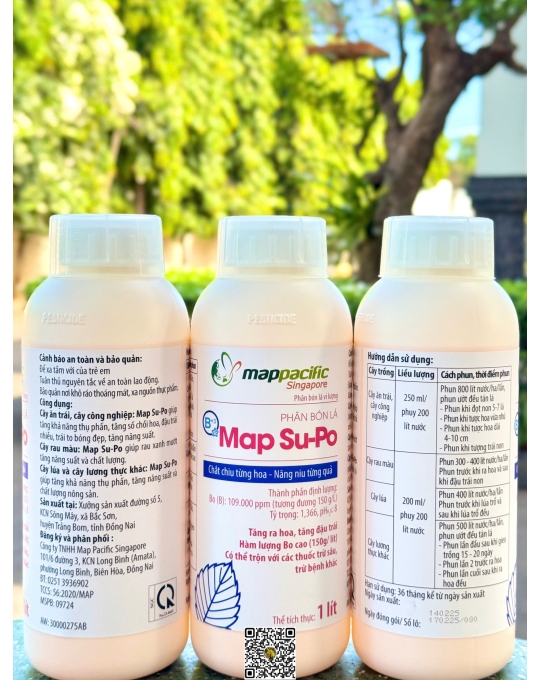 Map SuPo - 1 Lít x 10 chai