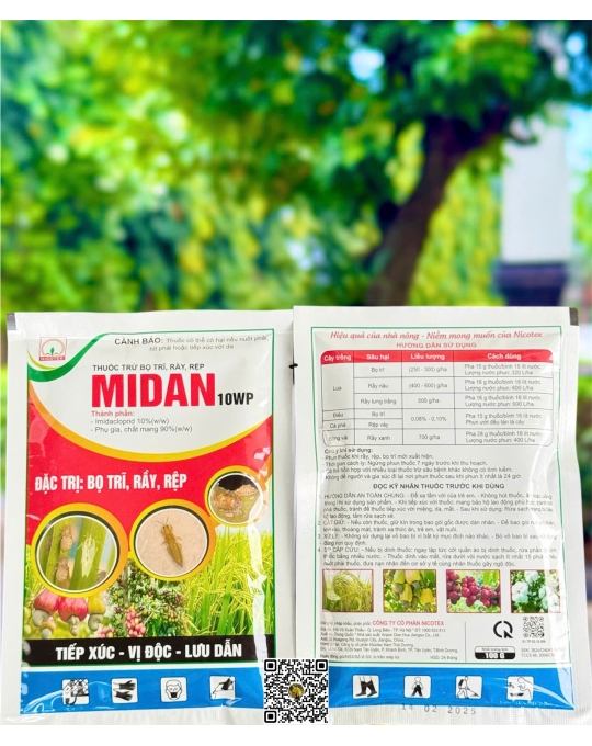 Midan 10WP - 100gr x 100 gói