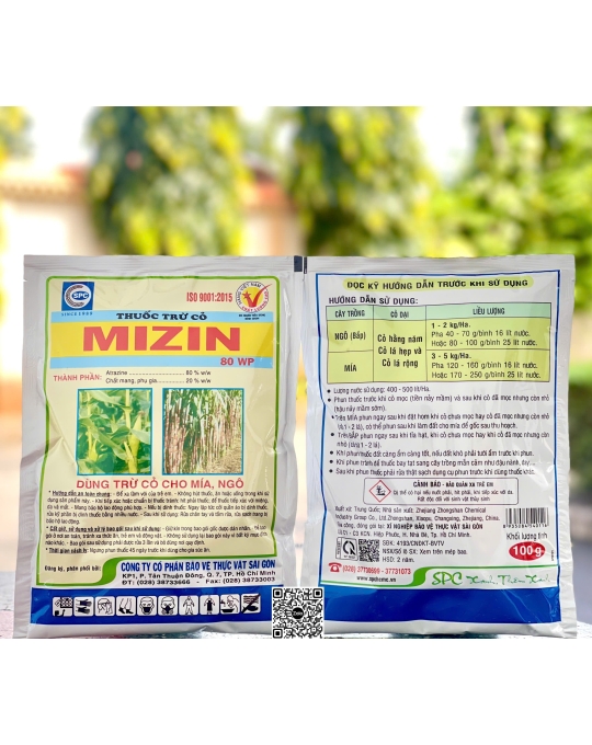 Mizin 80WP - 100gr x 100 gói