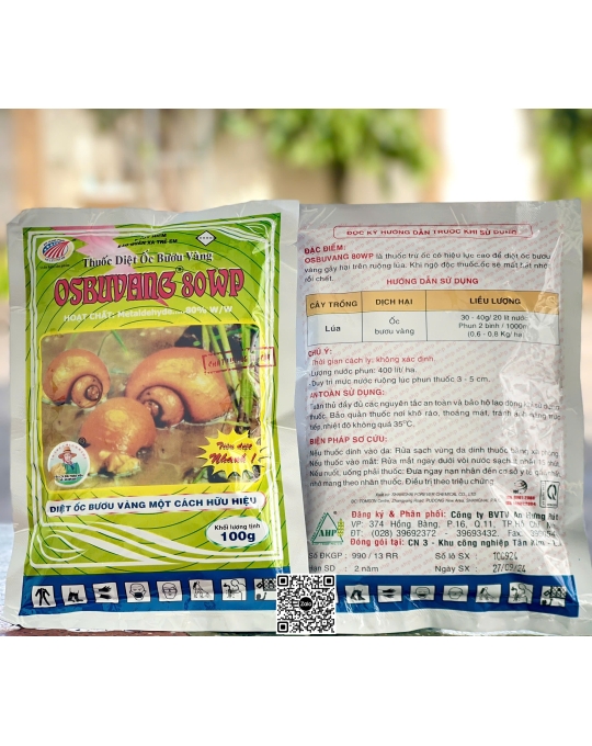 OSBuvang 800WP- 100gr x 100 gói