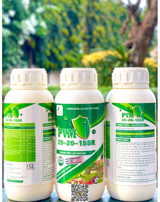 PVM - 20.20.15 - 500ml x 40 chai