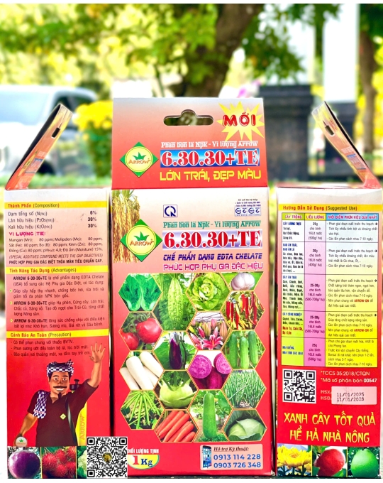 QN - 6.30.30 + TE - 1 Kg x 20 hộp