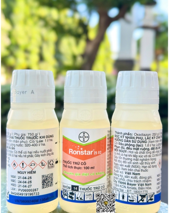 Ronstar 25EC - 480ml x 20 chai