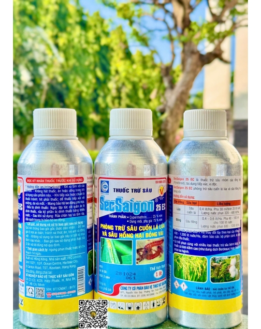 SecSaigon 25EC - 1 lít x 20 chai