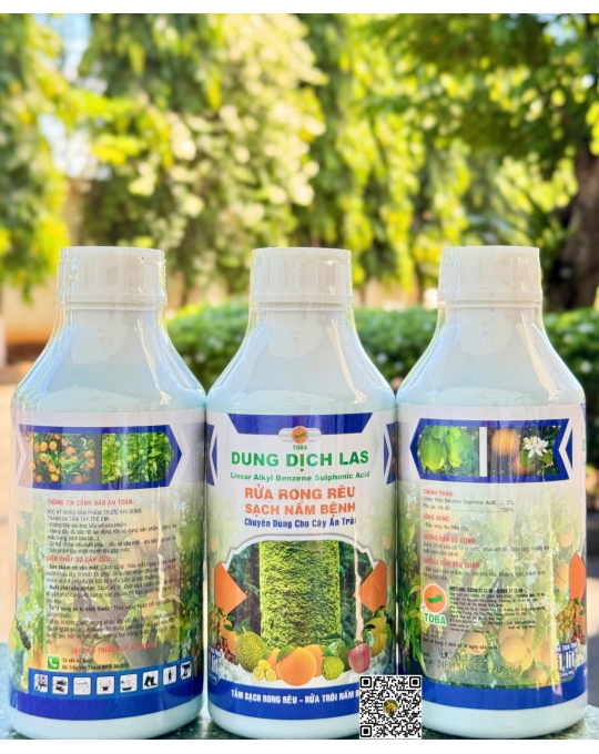 Toba - Rửa Rong Rêu 1 lít (Dung dịch Las)