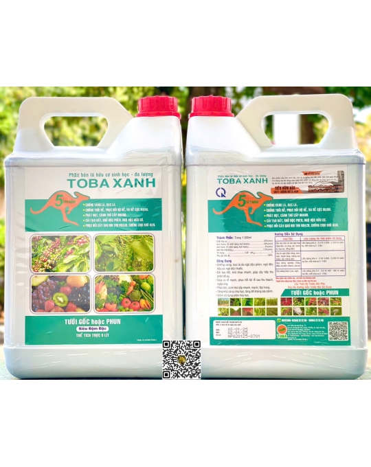 Toba - Xanh TH - 5 lít