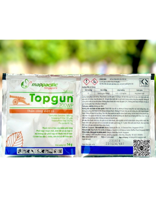 Topgun 700WP 14gr x 640 gói