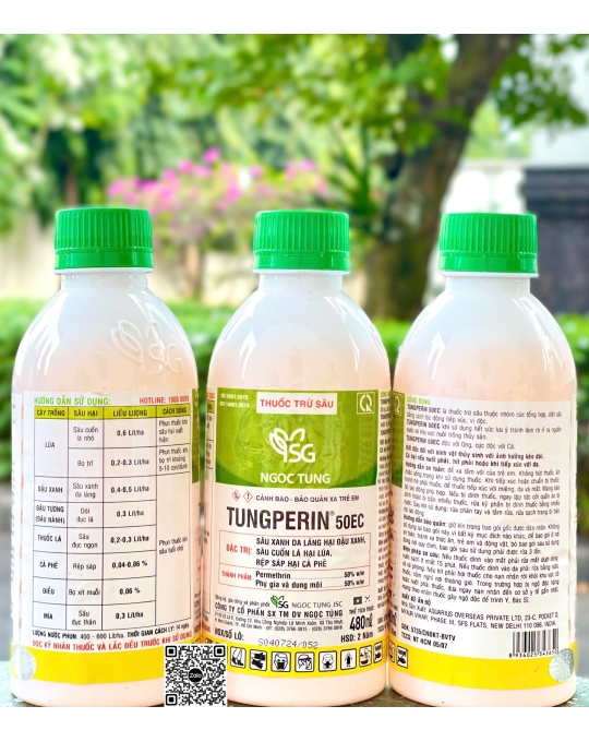 Tungperin 50EC - 480ml Nhựa