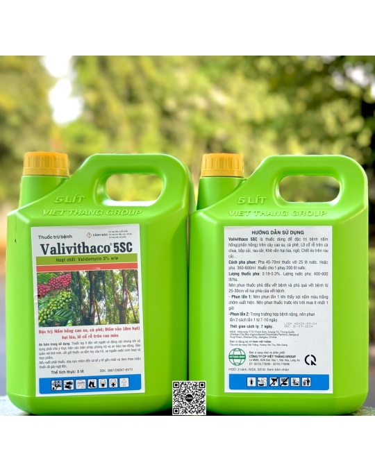 Valivithaco 5SC - 5 lít x 4 can