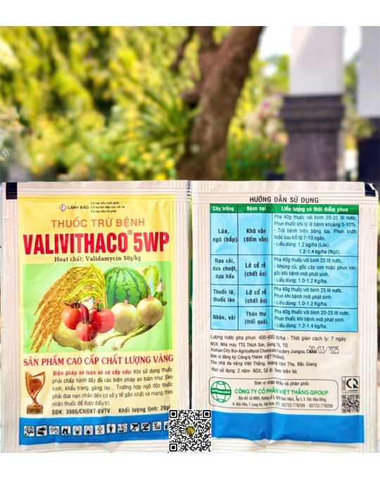 Valivithaco 5WP - 20gr x 400 gói