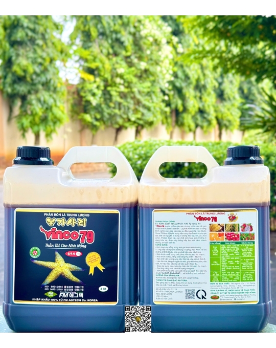 Vinco 79 - 4 lít x 4 can