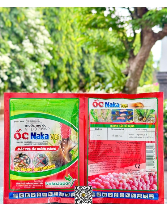 Vịt Đỏ 705WP NAKA - 70gr x 100 gói