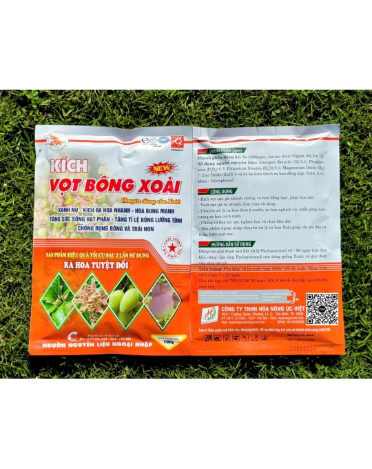 Kích Vọt Hoa Xoài UV - 500gr x 50 gói 