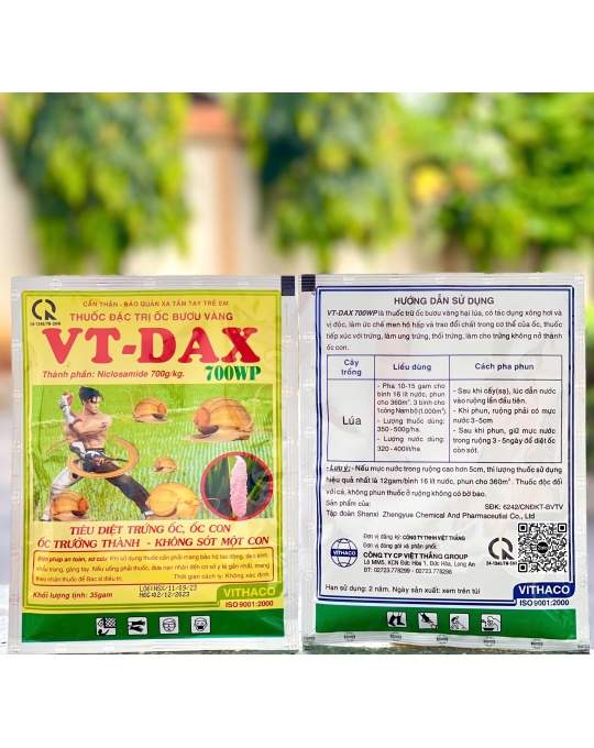 VT- Dax 700WP - 35gr x 320 gói